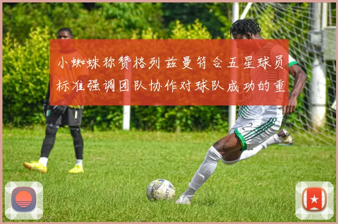 小蜘蛛称赞格列兹曼符合五星球员标准强调团队协作对球队成功的重要性